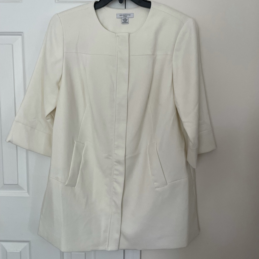 Liz Claiborne 3/4 sleeve jacket